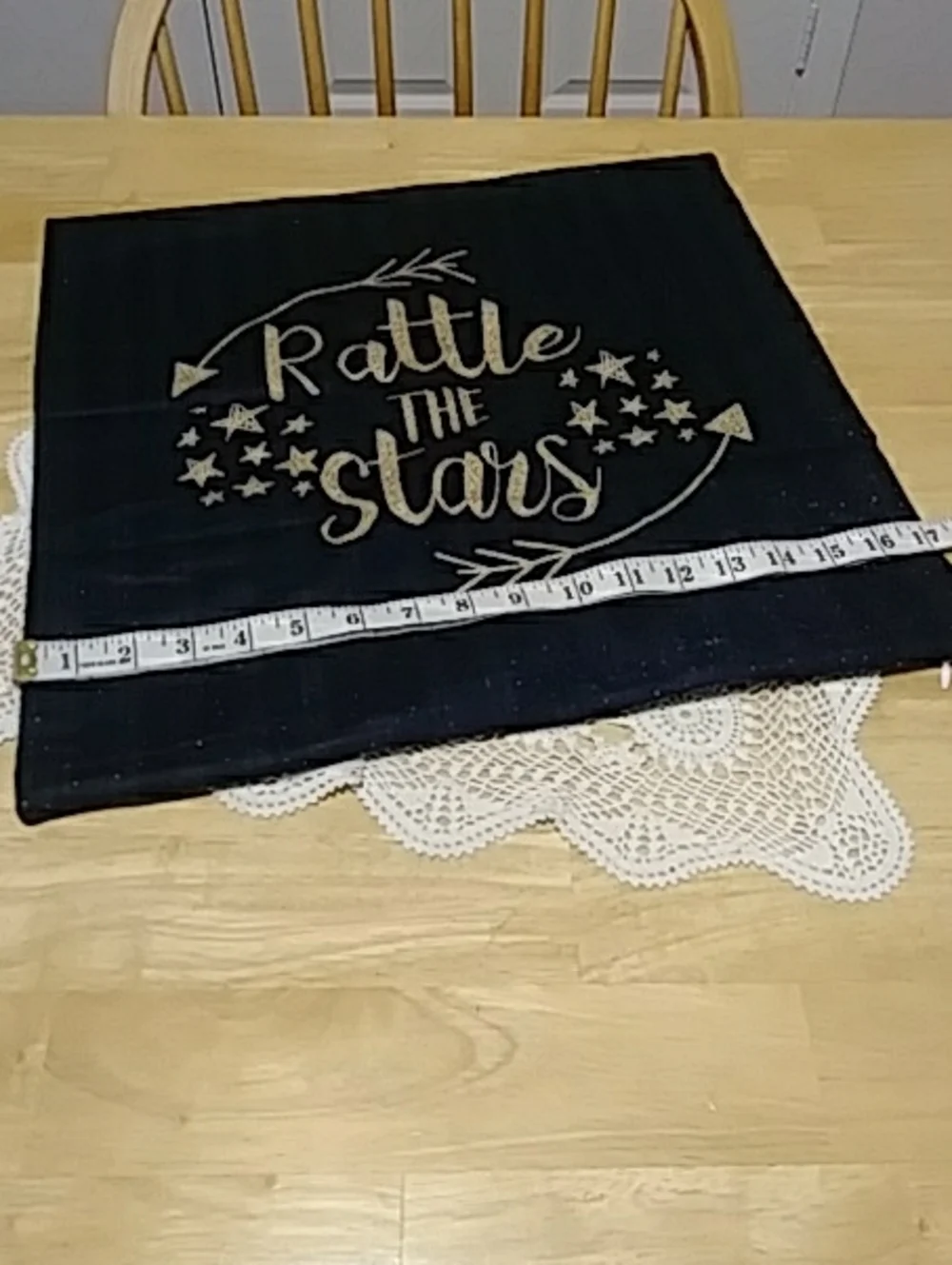 Decorative Pillow Cover, Rattle the Stars